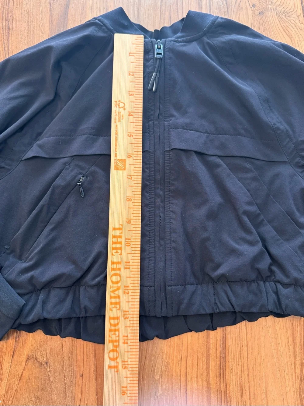 Athleta Girl Black Cropped Jacket Girls XS 6